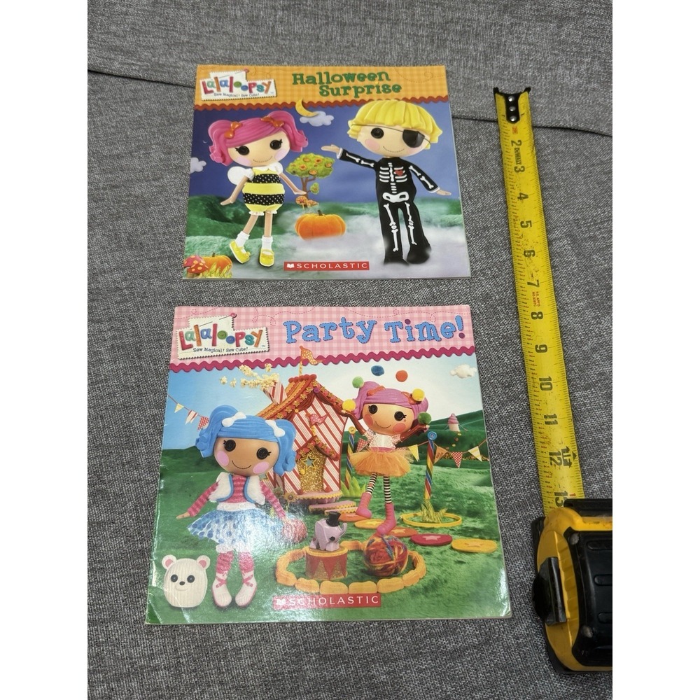 2 Lalaloopsy 2011 And 2012 Books Party Time Halloween Surprise Childrens